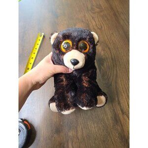 Ty Beanie Buddies Kodi Bear Plush Toy With Big Glittery Eyes 12" Stuffed Animal